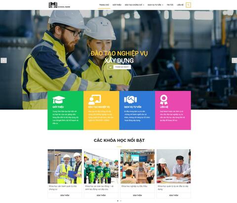 Thiết kế website Edu 33