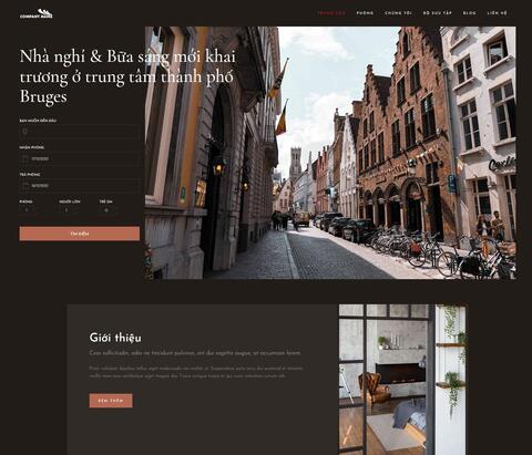 Thiết kế website khách sạn 118