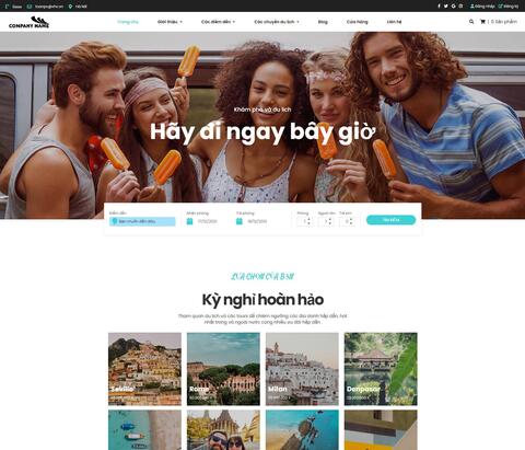 Thiết kế website du lịch 129