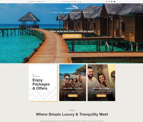 Thiết kế website khách sạn 119