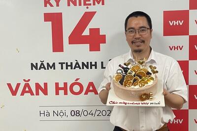 Giám đốc: Nguyễn Hoàng Long chúc mừng sinh nhật VHV