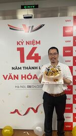 Giám đốc: Nguyễn Hoàng Long chúc mừng sinh nhật VHV