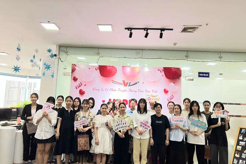 CHÚC MỪNG NGÀY PHỤ NỮ VIỆT NAM 20/10 VÀ CHÚNG MỪNG NHÂN VIÊN CÓ SINH NHẬT THÁNG 10